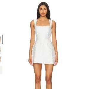 Amanda Uprichard Bethany Romper in White